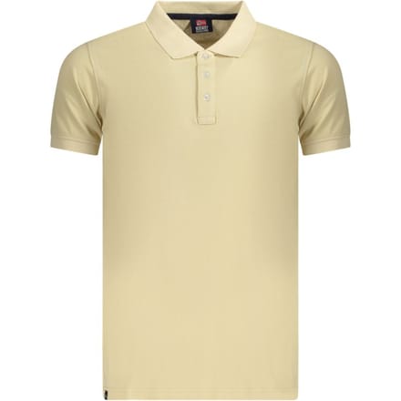 Noorwegen 1963 Beige Katoenen Heren Poloshirt