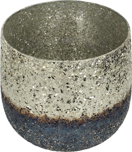 Wants&Needs Kandelaar Glas Zilver 20 X 20 X 20
