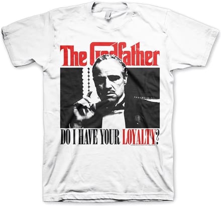 The Godfather Heren Tshirt -M- Do I Have Your Loyalty Wit