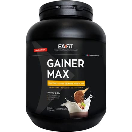 Gainer Max Chocolade Hazelnoot EA Fit 1,1kg