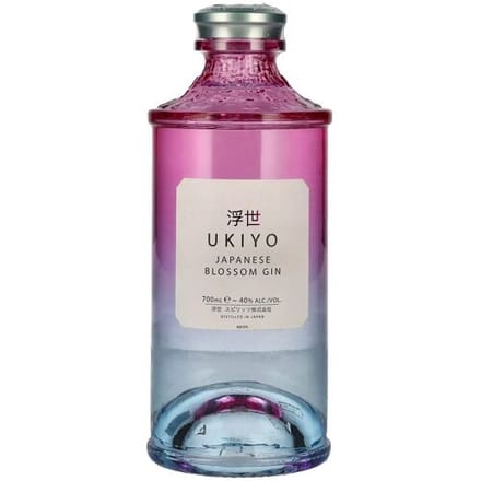 Ukiyo Spirits UKIYO Japanese Blossom Gin 40% Vol. 0,7l