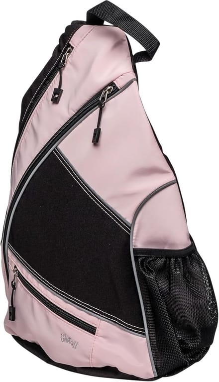 Functionele Pickleball Tas met Verstelbare Riem en Clip-On Schoenzak | 48x33 cm
