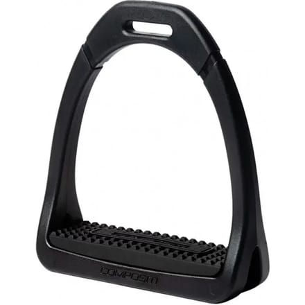 Compositi Profile premium - Stijgbeugel - Zwart -  mt. 12cm