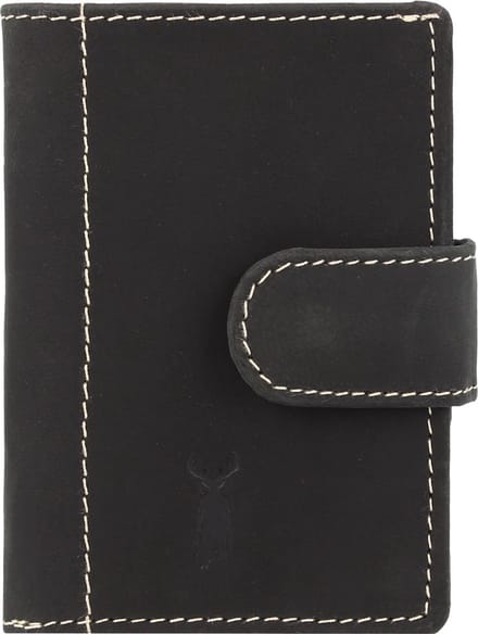 Jack Kinsky Baltimore Kredietkaart etui RFID-bescherming Leer 11 cm - 3 Sleuven - anthrazit