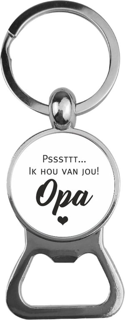 Bieropener Glas -  Ik Hou Van Jou Opa
