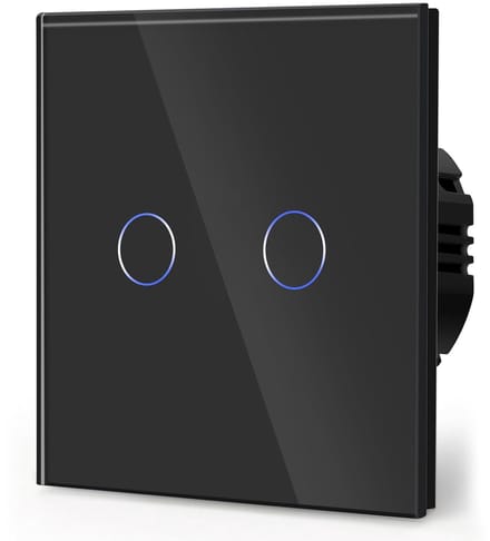 Lichtschakelaar van glas met touchscreen - Moderne en energiezuinige bediening