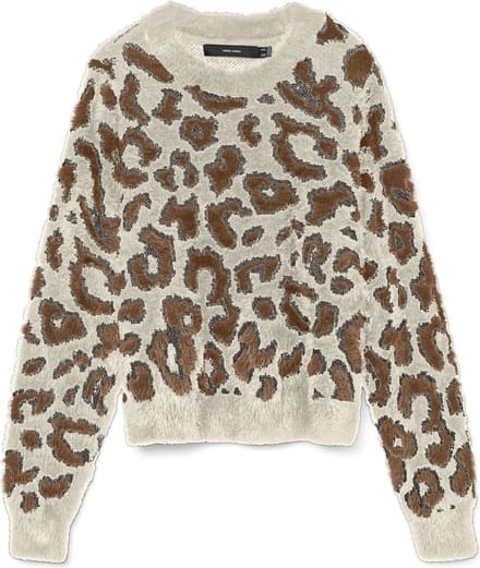 VERO MODA - VMJUNGLE LS O-NECK PULLOVER BOO - Dames - Gebreide truien