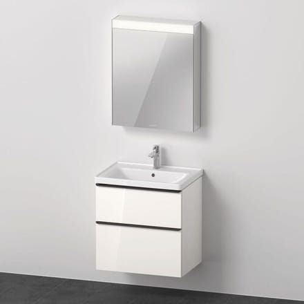 Duravit D-Neo furniture set with mirror cabinet 65 cm DE0115L2222
