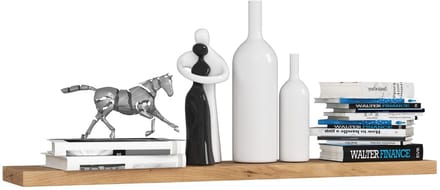 Zwevende Wandplank 100cm Sonoma Eiken - Modern Design voor Thuisdecoratie
