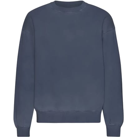 Oversized sweatshirt met ronde hals Colorful Standard Organic Neptune Blue