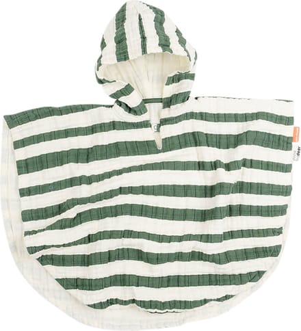 Done by Deer Stripes Poncho Green