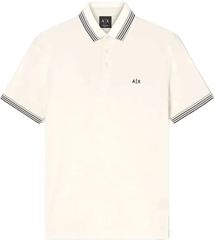 Armani Exchange Xm002326_af13026 Korte Mouw Poloshirt Beige M Man
