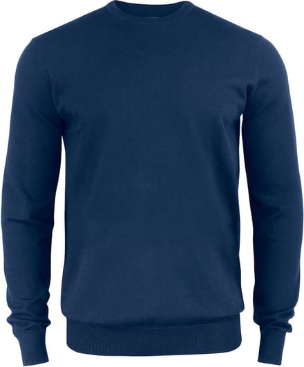 Cutter & Buck Oakville Crewneck Heren 355416 - Dark Navy - M