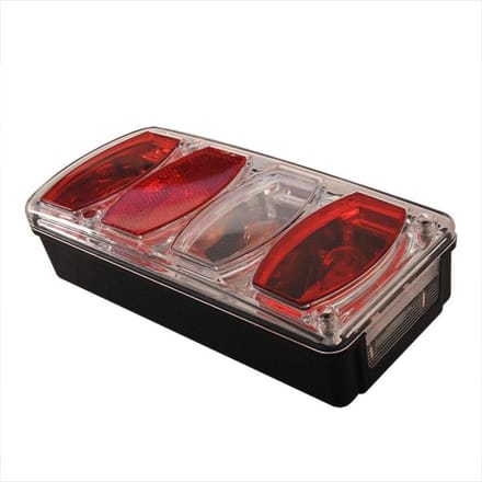 ProPlus Achterlicht aanhanger/caravan - 6 functies - 222 x 100 mm - Links