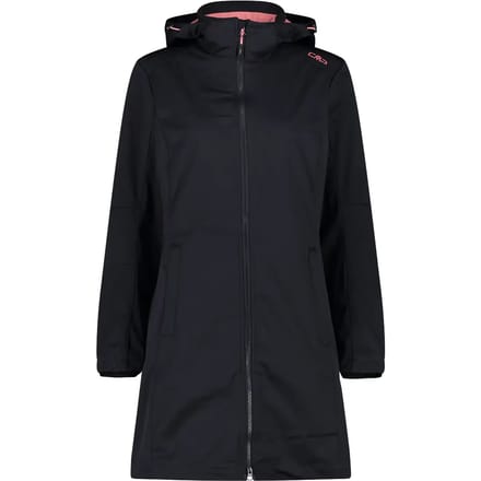 Dames parka met rits en capuchon CMP