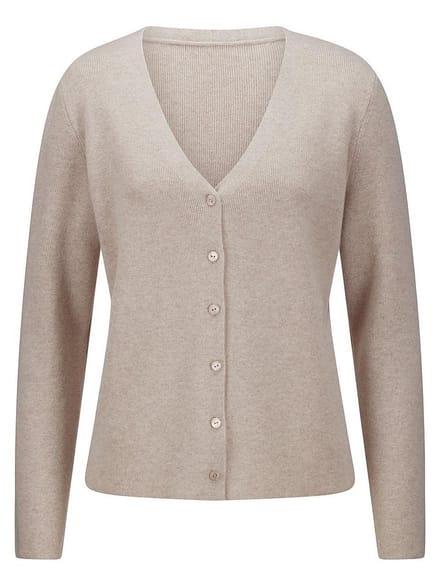 Vest lange mouwen Van Fadenmeister Berlin beige
