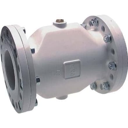 DN 65 Flens Aluminium Pneumatische Slangafsluiter Met Slang Van EPDM