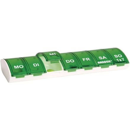Anabox Compact Week Pillendoos Groen