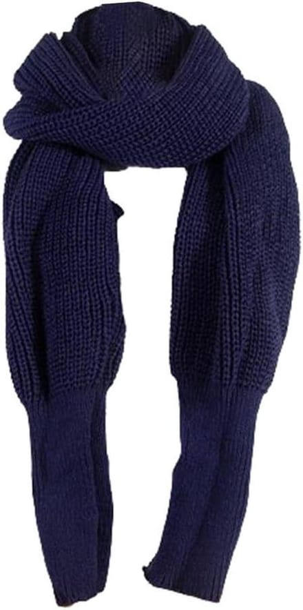 Dames Sjaal - Warme omslagdoek - Winterse warmte - Met mouwen - 40-220 cm - Multicolor