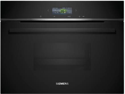 Siemens CD714GXB1 | Inbouw stoomoven | 45 cm | Zwart | FullSteam
