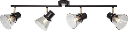 Brilliant RONALD - Plafondlamp - Messing;Zwart