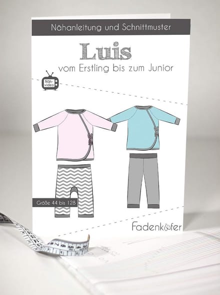 Knippatroon Luis - Naaipatroon Set - Kleding Maken - Voor Beginners - Broek Jas