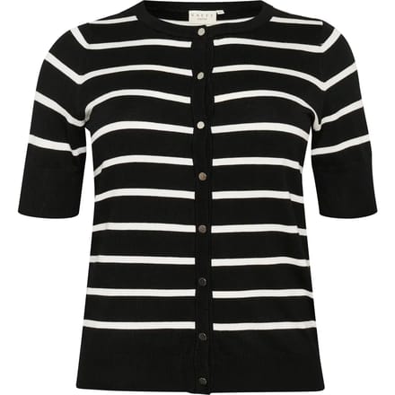 Korte mouwen cardigan dames KAFFE Curve Lizzy