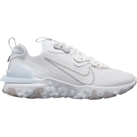 Nike React Vision Heren Sneakers - White/Lt Smoke Grey-White-Lt Smoke Grey - Maat 41