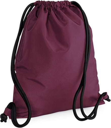 Icon Gymsac Sporttas BagBase - 11 Liter Burgundy