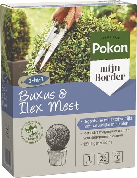 POKON BUXUS & ILEX MEST 2 KEER 1KG