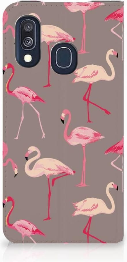 Samsung Galaxy A40 Hoesje maken Flamingo