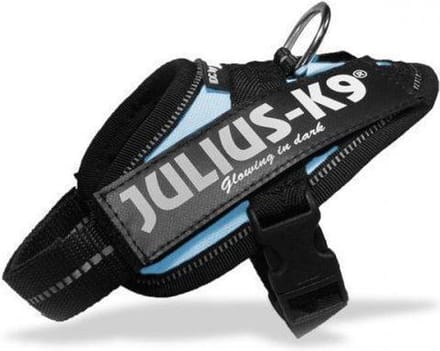 WERELD BEKENDE JULIUS K9 IDC POWERTUIG VOOR TEKSTLABELS BLUE SKY MAAT 3