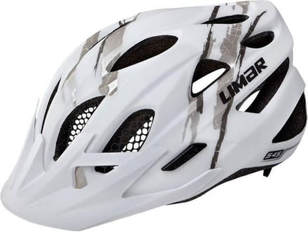 MTB helm wit zilver - Limar 545 White silver - Maat L (57-61 cm) - 270g