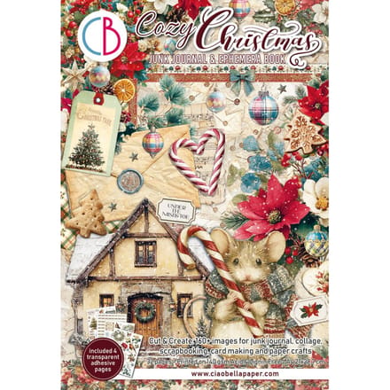 Ciao Bella Junk Journal & Ephemera Book "Cozy Christmas"