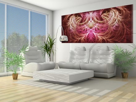 Abstract Art Photo Wallcovering