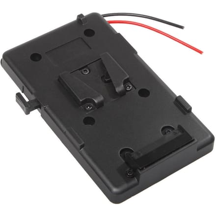 Batterij Back Pack Plate Adapter voor Sony V-shoe V-Mount V-Lock Extern black