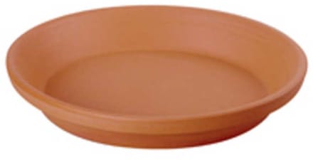 Onderschotel terracotta d13h2.5 cm Terraliet