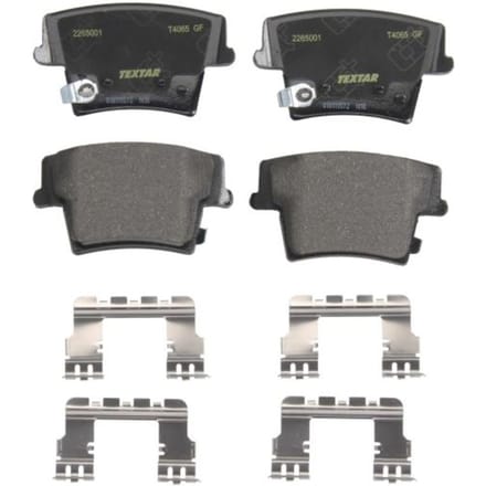 Remblokset TEXTAR 2265001, Hinten