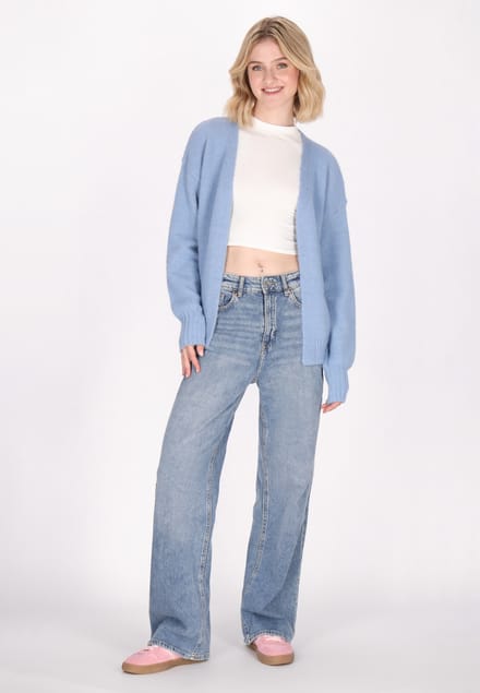 Mymo Vest Dames lichtblauw