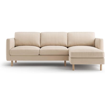 Hoekbank Eden rechts velvet | Micadoni