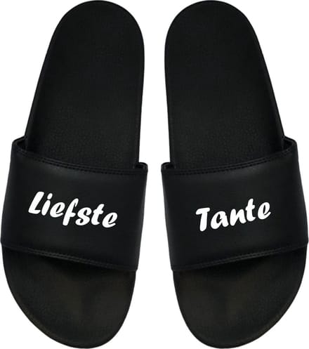 Cadeau Kerstmis - Badslippers Tante - Cadeau Badslippers - Badslippers 48