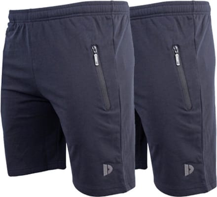 2-Pack Donnay Joggingshort (Nick) - Sportshort - Heren - Navy (020) - maat S
