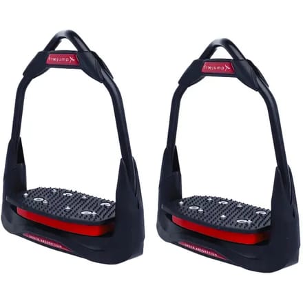 Paardenstijgbeugels Freejump Air’s Full Black (plancher 0° œil 30°)