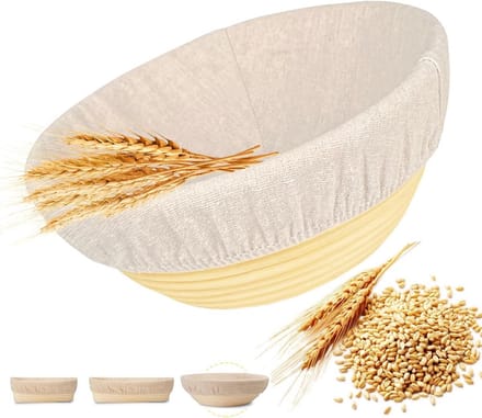 Gaarmand Rond - Broodmand - Brood Bakken - Natuurlijk Rotan - 23 cm - Rotan