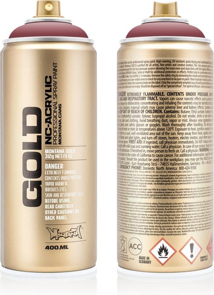 Montana GOLD G8170 Lip spuitbus 400ml