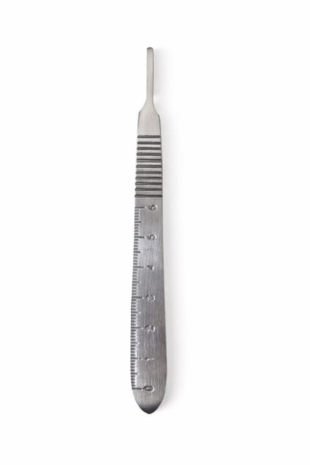 Belux Surgical Instruments / Scalpelhandvat Nr. 3 – RVS – Chirurgisch Handvat – Herbruikbaar & Autoclaveerbaar