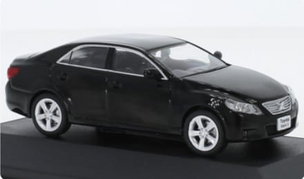 Toyota Mark X 2012 Zwart - Model 1/43 - First:43