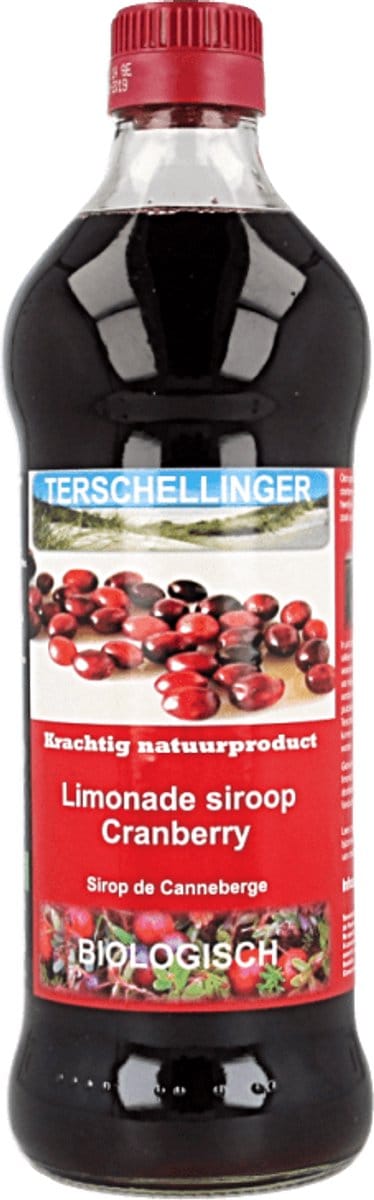 Terschellinger Cranberry siroop bio (500ml)