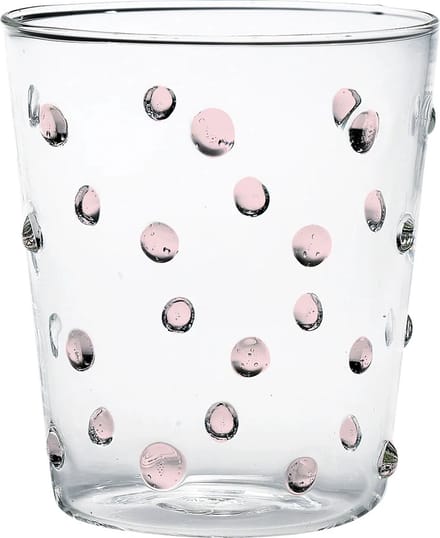 Zafferano Party Water glazen - Roze - 6 Stuks