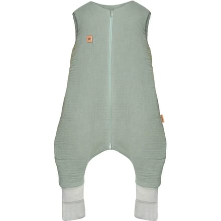 Zaffiro Muslin Slaapzak met Poten Malaga Mint 2-4 jaar (1.5 TOG)